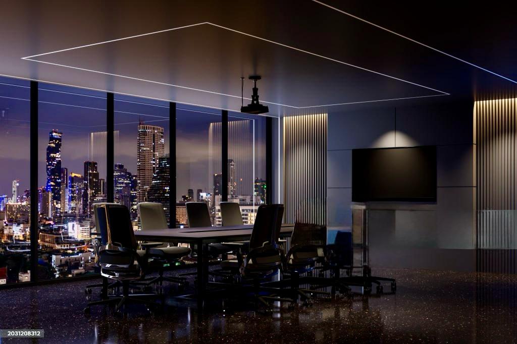 Modern office environment